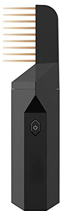 JHYDWKGLY Brûleur d'encens électrique - Remplace la tête de peigne USB - Portable - Rechargeable - Grand volume pour fumer le yoga, le spa et l'aromathérapie (noir) Taille Unique