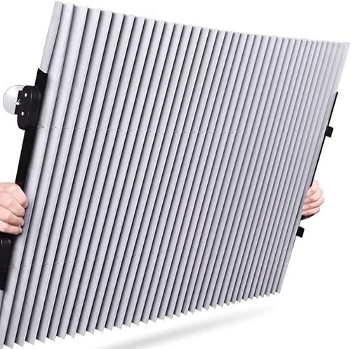 Visera parasol | para coche | retráctil | 65 cm | Extremadamente extensible | 99% universal