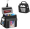 SKYREH Dusch-Caddy, Tragbar, Groß, Tragetasche, Dusch-Caddy für Studentenwohnheim, Fitnessstudio, Schwimmen, Camping, Reisen, Schwarz