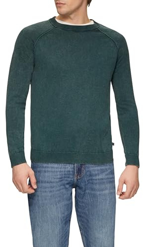 QS Baumwollpullover im Used-Look