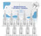 10 Stück Microneedling Nadeln 24 Pins Ersatz Dermapen Nadeln Microneedling Nadelpatronen Universal Micro Needling Nadeln mit Gewinde Port für Elektrischer Microneedling Pen EN99-10-24P