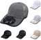 Sommer Outdoor Solar Sonnenenergie Hut Kappe Ventilator Kappe Sonnenschutz Kappe Kühler Lüfter Ventilator Baseball Cap für Damen Outdoor Sport