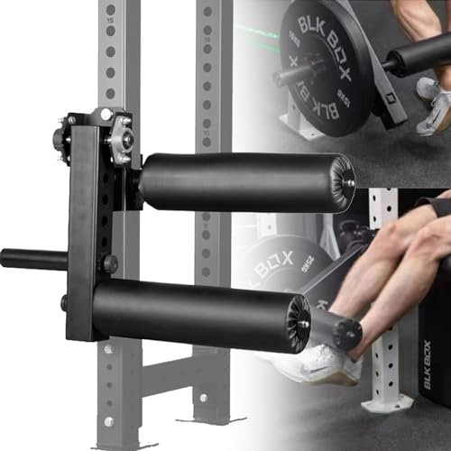 Beinstrecker- und Curl-Maschine, sitzende Beine, Verstellbarer Beinstrecker-Aufsatz, Power Cage Rack-Aufsätze