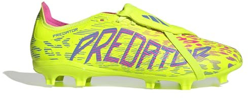 adidas Predator League Faltbare Zungen-Stiefel, für verschiedene Böden, Unisex-Erwachsene, LUCLEM/BLUFUS/LUCPNK, 42 2/3 EU