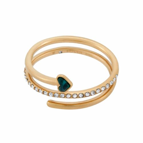 Fossil Damen Ringe aus Edelstahl offen