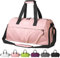 DBPBToU Borsone Palestra Donna Uomo Materiale Rigido, Borsa Palestra con Scomparto per Scarpe di Ventilazione, Borsone da Viaggio Donna Impermeabile (Rosa)