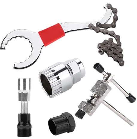 Kit de herramientas de reparación de bicicletas, kit de reparación de bicicletas,Kit de reparación de bicicletas de carretera integrada multifuncional - Conjunto de herramientas de mantenimiento portá