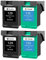 PZPSEQGM Tintenpatronen Kompatibel mit Photosmart C4140 C4150 C4170 C4173 C4175 C4180 C4183 C4188 C4190 Drucker 129 135(2 BK 2 Color)