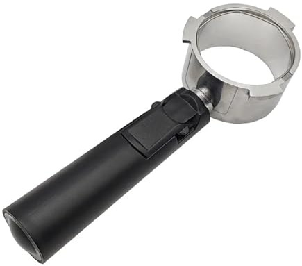 Applicable to 51mm/EC680/685 ,Compatible for Delonghi ,Coffee Machine, Bottomless Handle, Filter Screen, Stainless Steel, 2 Cups, Coffee Basket,(Handle)