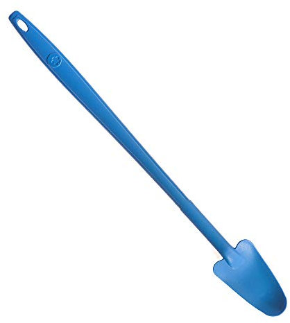 Kochblume Restelöffel L | Premium-Silikon & BPA frei | Hitzebeständig | Spülmaschinenfest | Farbe: blau