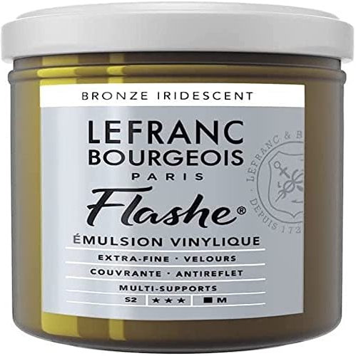 Lefranc Bourgeois Flashe Acrylique Pot 125ml Bronze Iridescent