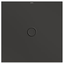 Bette Floor Duschwanne mit GlasurPlus 5931, 90x90cm, Farbe: Anthracite - 5931-401PLUS