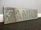 DEENZ Large Bling Crushed Crystal Mirror FAMILY Wall Art Plaque Home Decor Word Deco