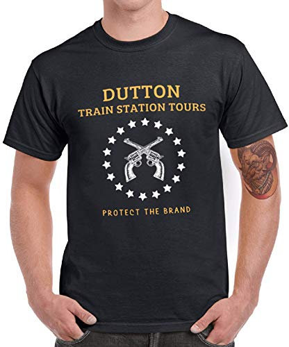 Yellowstone Apparel T-shirt pour homme Motif Dutton Ranch
