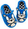 Sonic the hérisson pantoufles enfants peluche visage brodé 3d chaussures 35 EU