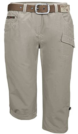 G.I.G.A. DX Damen Casual Caprihose mit Gürtel/Kurze Hose Gs 35 Wmn Pnts