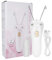 Epilatore Elettrico con Filettatura, Donna Filo di Cotone Corpo Rasoio Rimozione Filettato Elettrica dei Peli Viso Ricarica USB per Femminile Facciale Gambe Braccia Massaggiatore Bellezza Braccio