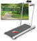 YM Next 1000 Elektrisches Laufband Klappbar, Laufteppich Maxi (42cm), italienische Marke, für zuhause, platzsparend, mit App + Bluetooth, kompakt Treadmill,12 Programme, laufbänder, Weiß, Your Move