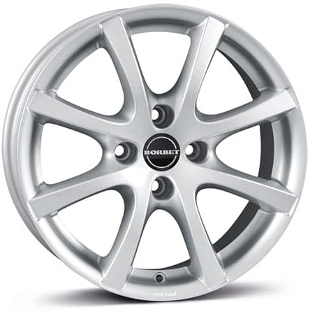Borbet Felge LV4 5.5x15 ET45 4x100 crystal silver LV4 55545100464,0CS