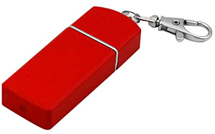 Jagowa Portable Mini Creative Sealed Cigarette Ashtray with Keychain for Indoor Outdoor Travel (Red)