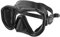 Seac Unisex-Adult Appeal Italien hergestellte Einglas-Tauchmaske mit Einer 3D-Schnalle direkt am Maskenkörper, schwarz, Narrow