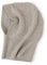 Prettystern Damen Kaschmir Kapuzen-Schal Loop Winter Mützen-Schal Sturmmütze Cashmere Balaklava Schlauch-Schal Zoft-Muster hellgrau
