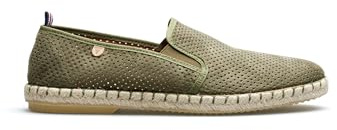 VERBENAS Espadrilles Tom Hole/micro Kaki - Größe: 42