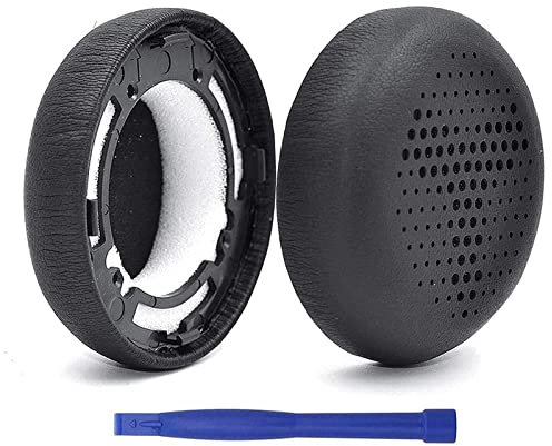 haiaxx Protein Ear Pads for AKG Y500 500 Headphone Sleeves Earmuff Easily Replaced Ear Pads Headphone Sleeves with Buckle Earpads Black