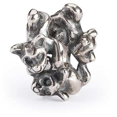 Trollbeads Herbstkollektion Pfötchenliebe Silberbeads (Grenzenlose Freude TAGBE-30196)