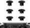 eXtremeRate Joysticks Ajustables para ps5 Edge Control Thumbsticks Intercambiables Tapas de Joystick Analógicas para ps5 Edge Mando-Control & Joysticks Base NO Incluido(Negro)