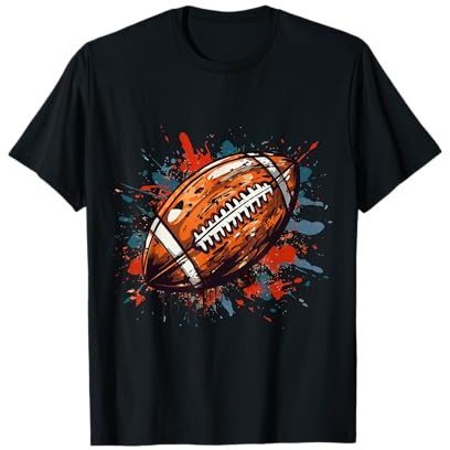 American Football T-Shirt Footballer Kostüm Geschenk T-Shirt