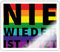 Spreadshirt Nie Wieder Ist Jetzt Regenbogen Sticker, max. 10x10 cm, 10 x 10 cm, Weiß glänzend