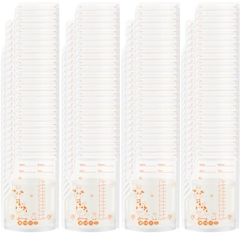 Aolso Sachet Conservation Lait Maternelle, 130PC Sac de stockage de lait maternel, Sachet Conservation Lait Maternelle, Sac de stockage de lait maternel, Sac Congelation Lait Maternel