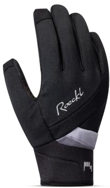 Roeckl Sports Fahrradhandschuh Waldau 2, 3 Farben, Größe 6-8.5 | Winddichter Winterhandschuh mit Allwetter-Grip, leichter Dämpfung, Touchscreen und wärmendem Stretch-Fleece