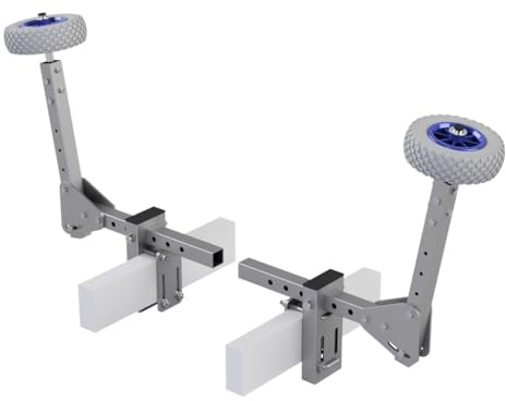 SUPROD 1 Paar Peilstangen Zentrierhilfe Zentriervorrichtung Sliphilfe Bootstrailer Polyurethan ZENPS-R200-PU