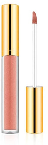 Lipgloss Glänzend, 2025 New Metallic Liquid Diamond Glitter Lippenstift, Flüssiger Lippenstift 3D Glanz Finish Feuchtigkeit Durchsichtig Glitzer, Lippenpflege für Trockene Lippen (D10, 6ml)