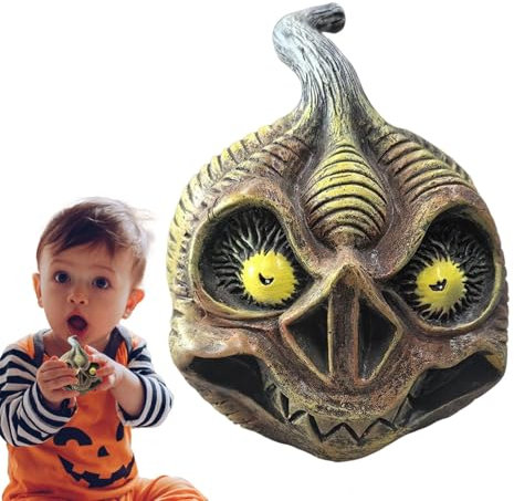 Miniatur Statue - Horror Gruselige Harz Figur - Gruselige Statue Halloween Requisiten Desktop Zubehör Kreative Gartenstatue für Heimdekoration