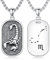 enjoylifecreative Sternzeichen Skorpion Halskette für Herren Damen 925 Sterling Silber Scorpio Sternbilder Horoskop Anhänger Kette Schmuck Geschenke für Männer Frauen