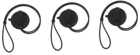 IMIKEYA 3pcs Easy Install Hat Rack for Car Cowboy Hat Cap Holder Suction Cup Organizer for Helmets Baseball Caps