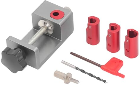 ANKROYU Kit de torneado de taladro eléctrico, varilla redonda de madera, herramienta para carpintería, 8mm, 10mm, 12mm, 14mm