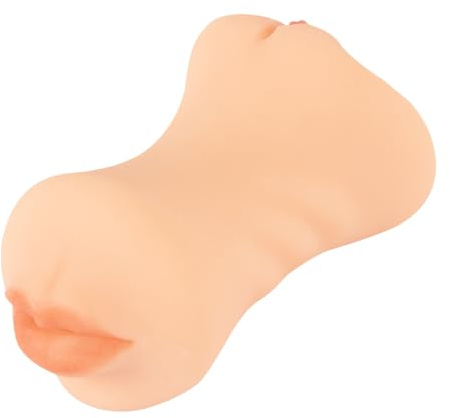 Nature Skin Movass - realistischer Masturbator mit Mund, Vagina Und Anus Öffnung, in Hautfarben hell