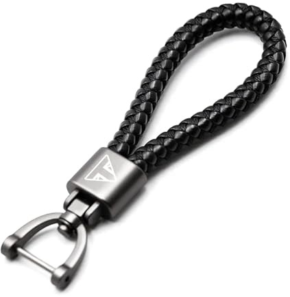 Motorrad Schlüsselanhänger Für Triumph 1050 T955 Street Triple 675 600 Tiger 800 T100 Motorradzubehör Schlüsseletui Mit Schlüsselring(Keychain Black)