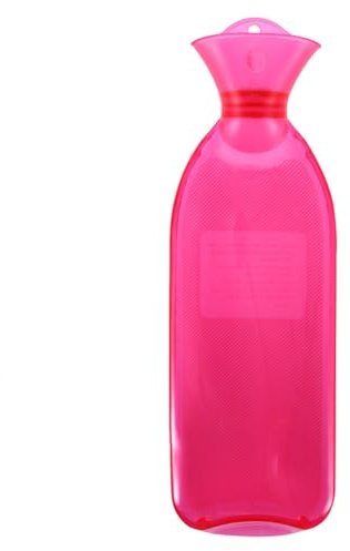 ABOOFAN PVC Hot Water Bottle with Leak-Proof Design, Cold and Heat Therapy, Sturdy High-Density Material Suitable for Bedtime Relief