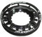 HAIBIKE Miranda Sprocket 16 Teeth, Steel Plus Kettenschutzring/Kombi E-Bike für Xduro 2016,16Z,5mmOS, Painted für Plus-Bikes, schwarz