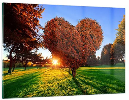 Bilder auf Glas 120x80cm Wandbild Glasdruck Landschaften Natur - 2823