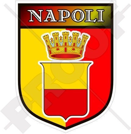 NEAPEL Stadt ITALIEN Schild Stadt Neapel Italienisch 100mm Auto & Motorrad Aufkleber, Vinyl Sticker