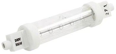 Pro-Lite INF6424-22300JKT 300w 240v 220mm Infra red R7S jacketed Catering lamp