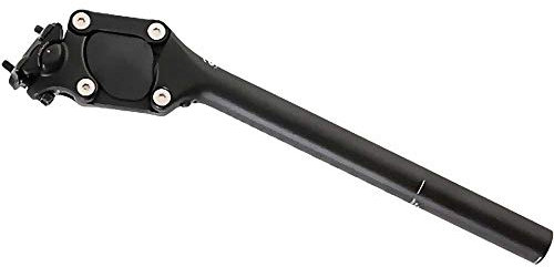 Contec-CT Parallelogramm Federsattelstütze SP-060 Slim, Schwarz, Aluminium, 27,2 mm, 700g