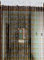 ZiDeTang Acrylic Beaded Door Curtain Décor Tassel Room Divider Curtain (Orange, 300cm by 250cm)