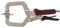 Milescraft 4000 2in Face Clamp Premium Heavy Duty, Locking, C-Clamp with Adjustable Swivel Pads, for Pocket Hole Joinery, Wood Projects, Welding and More